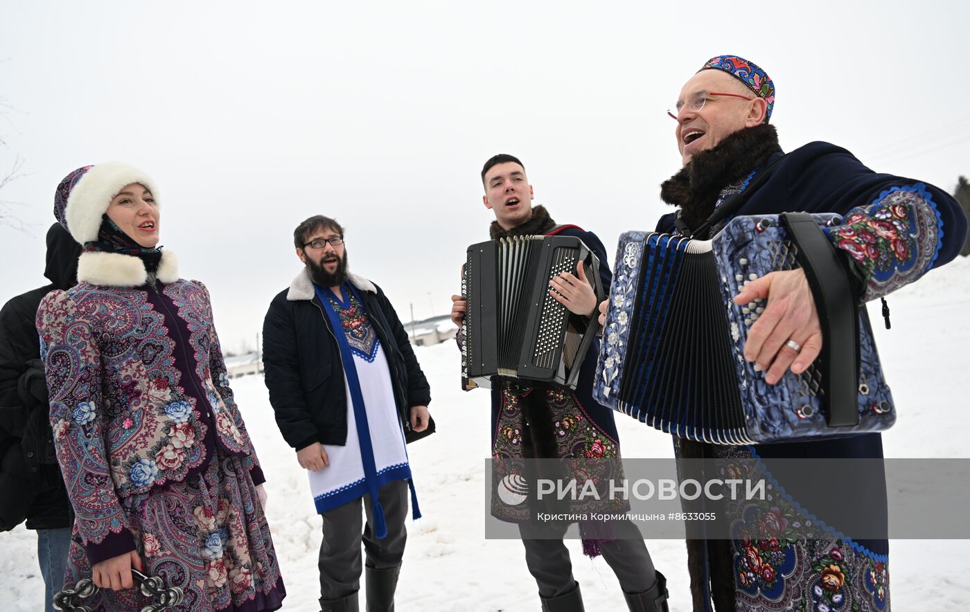 Праздник "Русской тройки" в Вологодской области