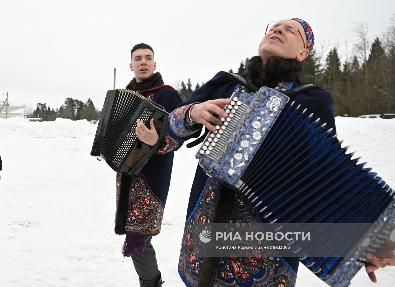 Праздник "Русской тройки" в Вологодской области