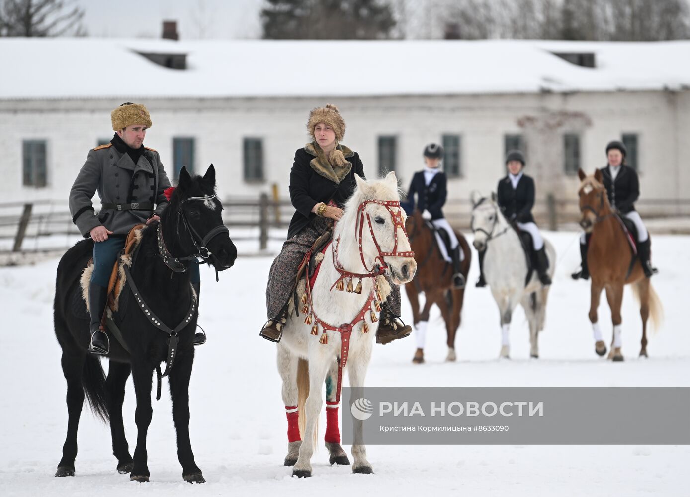 Праздник "Русской тройки" в Вологодской области