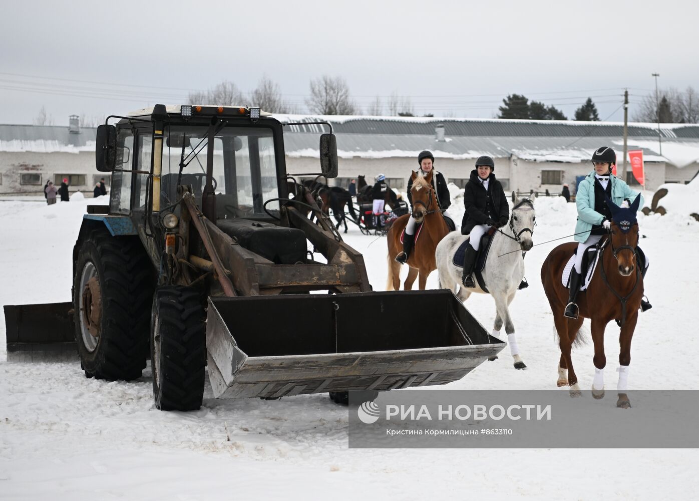 Праздник "Русской тройки" в Вологодской области