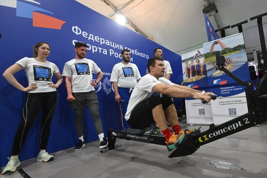 Выставка "Россия". День Федерации гребного спорта России
