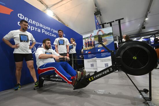 Выставка "Россия". День Федерации гребного спорта России