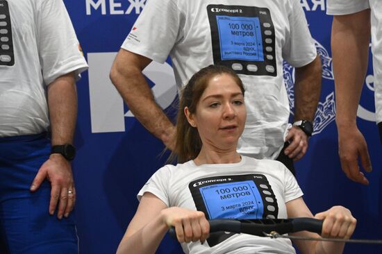 Выставка "Россия". День Федерации гребного спорта России