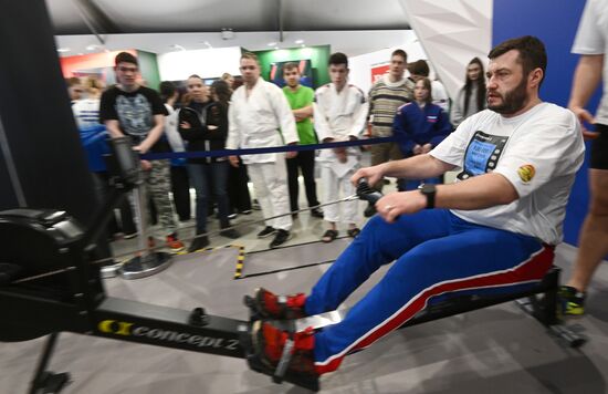 Выставка "Россия". День Федерации гребного спорта России