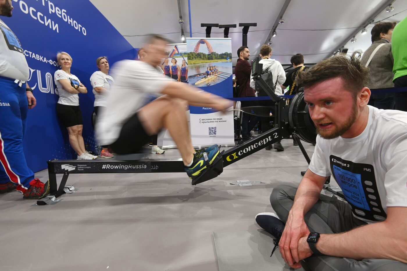 Выставка "Россия". День Федерации гребного спорта России