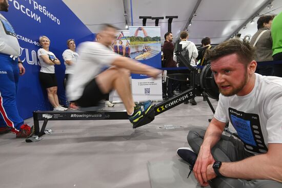 Выставка "Россия". День Федерации гребного спорта России