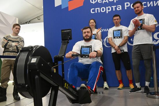 Выставка "Россия". День Федерации гребного спорта России