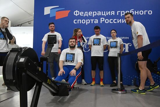 Выставка "Россия". День Федерации гребного спорта России