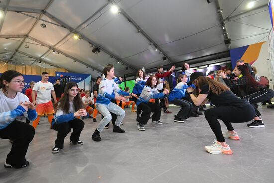 Выставка "Россия". День Федерации гребного спорта России