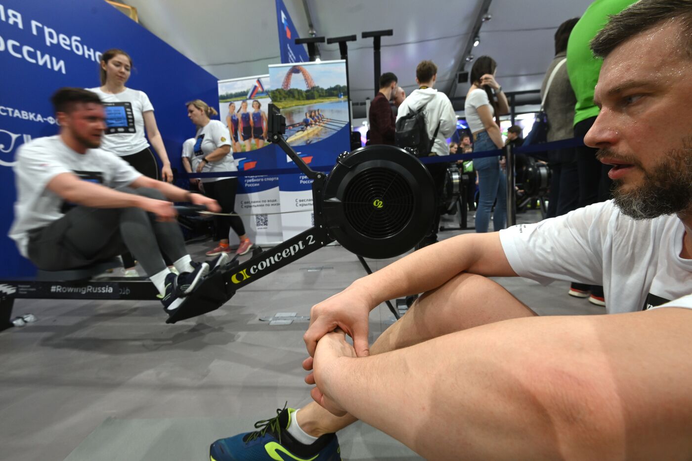 Выставка "Россия". День Федерации гребного спорта России