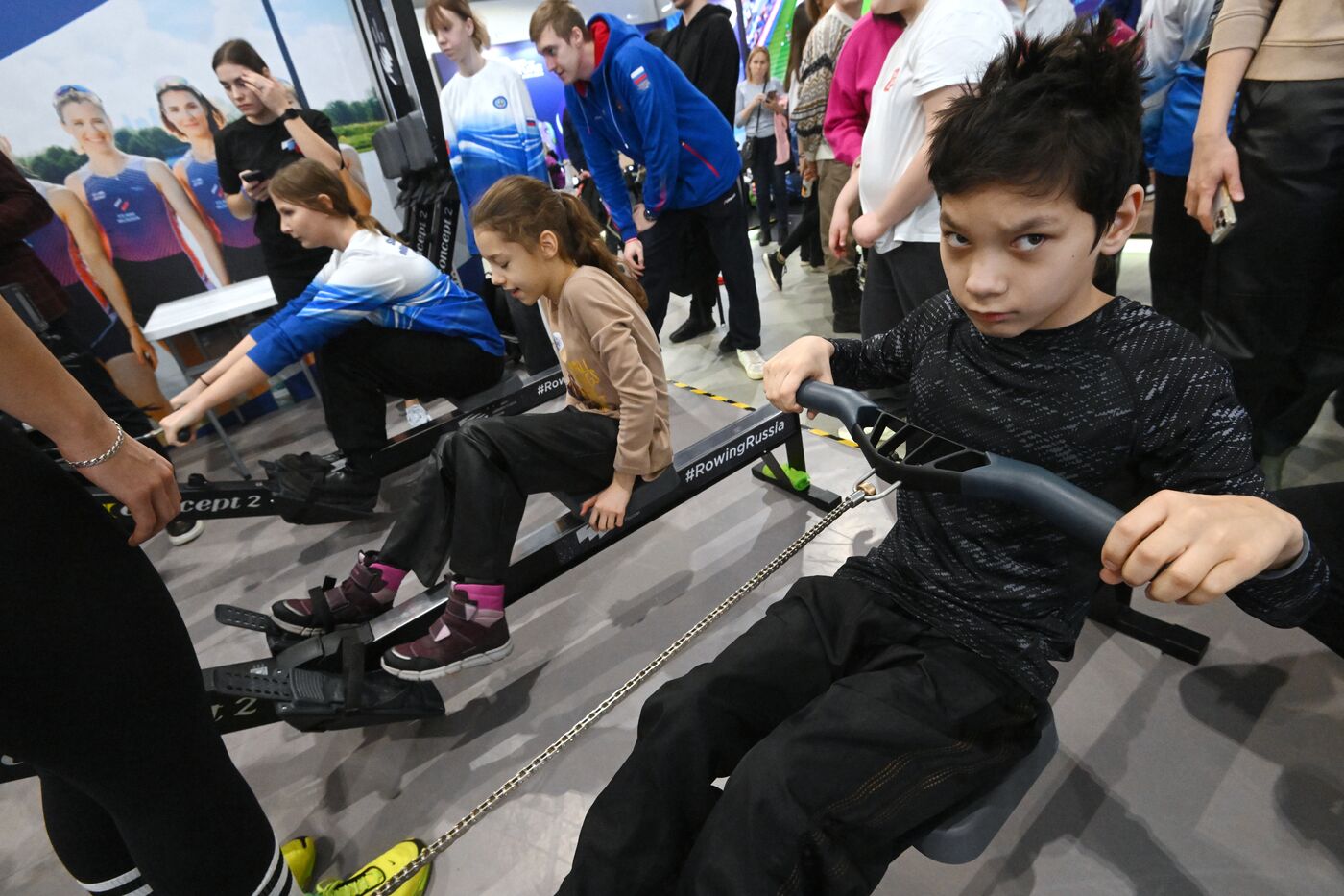 Выставка "Россия". День Федерации гребного спорта России