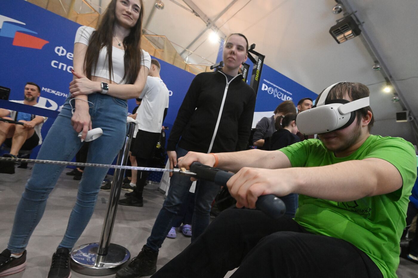 Выставка "Россия". День Федерации гребного спорта России