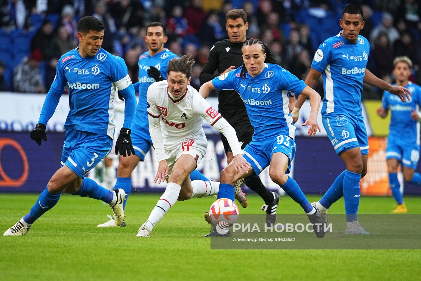  Футбол. РПЛ. Матч "Динамо Москва" - "Локомотив Москва"