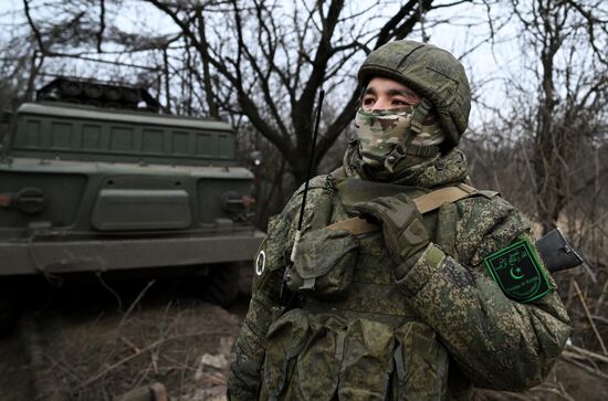 Боевая работа РСЗО "Ураган" на Авдеевском направлении