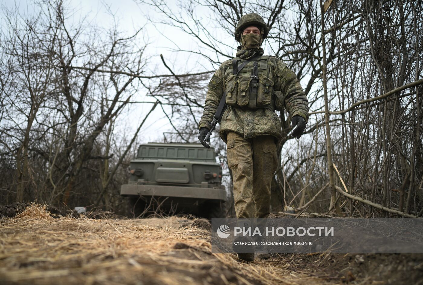 Боевая работа РСЗО "Ураган" на Авдеевском направлении