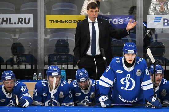 Хоккей. КХЛ. Матч "Динамо" (Москва) - "Динамо" (Минск)