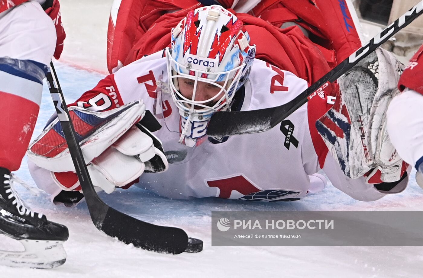 Хоккей. КХЛ. Матч ЦСКА - "Локомотив"