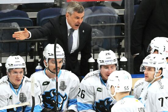 Хоккей. КХЛ. Матч "Динамо" (Москва) - "Динамо" (Минск)