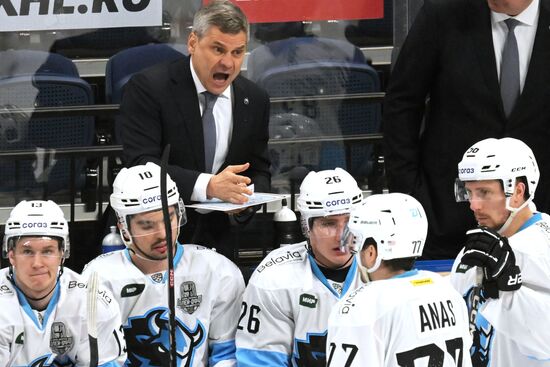 Хоккей. КХЛ. Матч "Динамо" (Москва) - "Динамо" (Минск)