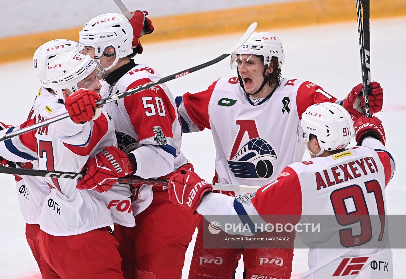 Хоккей. КХЛ. Матч ЦСКА - "Локомотив"