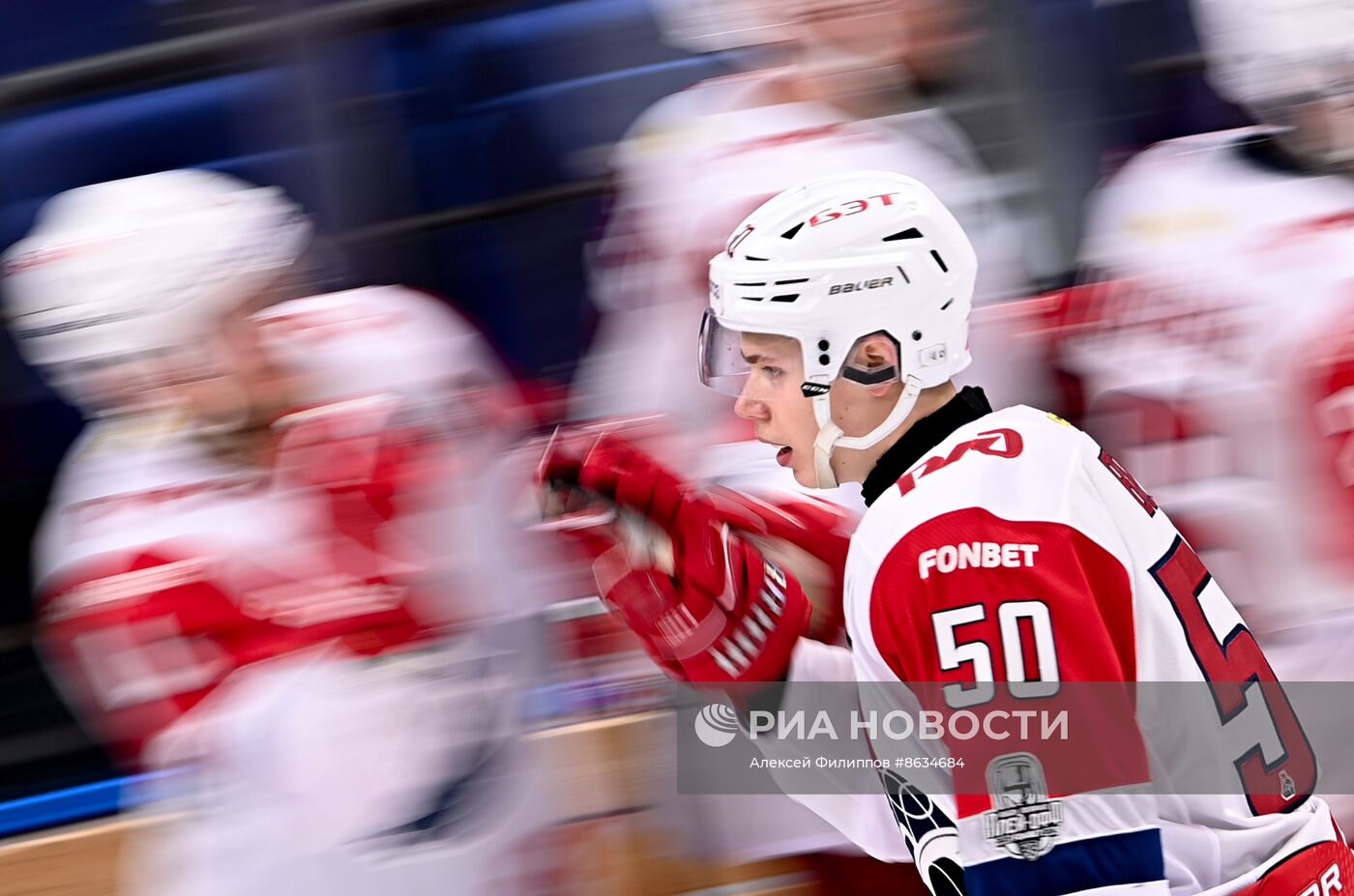 Хоккей. КХЛ. Матч ЦСКА - "Локомотив"