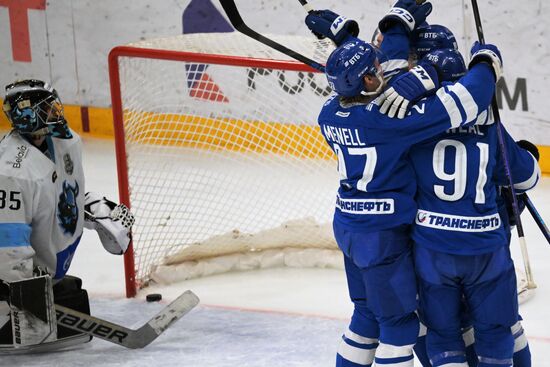 Хоккей. КХЛ. Матч "Динамо" (Москва) - "Динамо" (Минск)