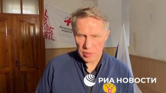 Михаил Мурашко в Херсонской области пообщался со студентами Генического медицинского колледжа