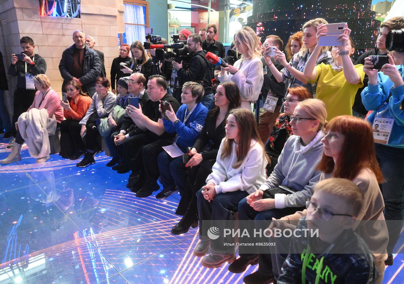 Выставка "Россия". Открытие "Недели балета" на стенде Санкт-Петербурга