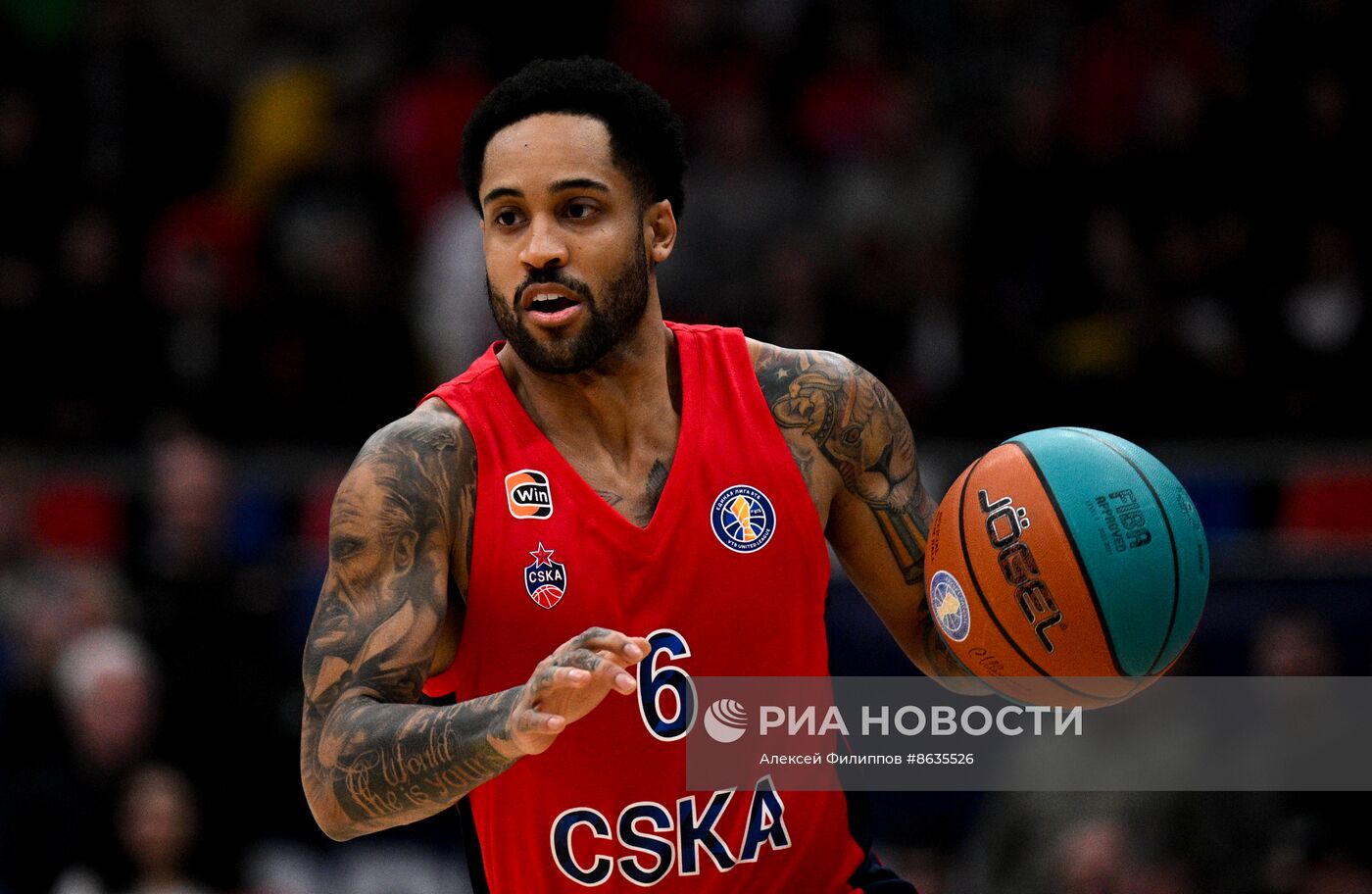Баскетбол. Единая лига ВТБ. Матч ЦСКА - УНИКС