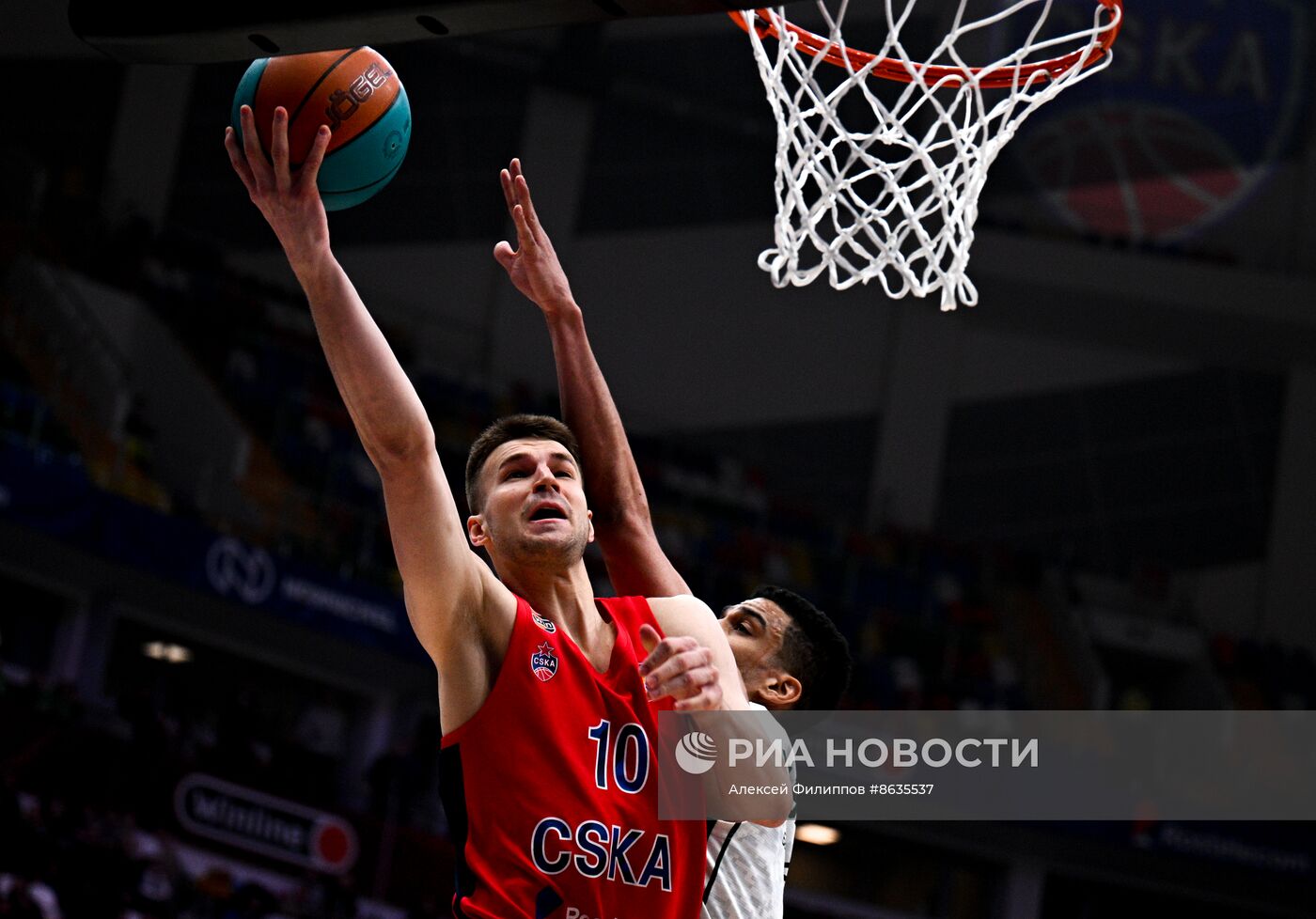 Баскетбол. Единая лига ВТБ. Матч ЦСКА - УНИКС