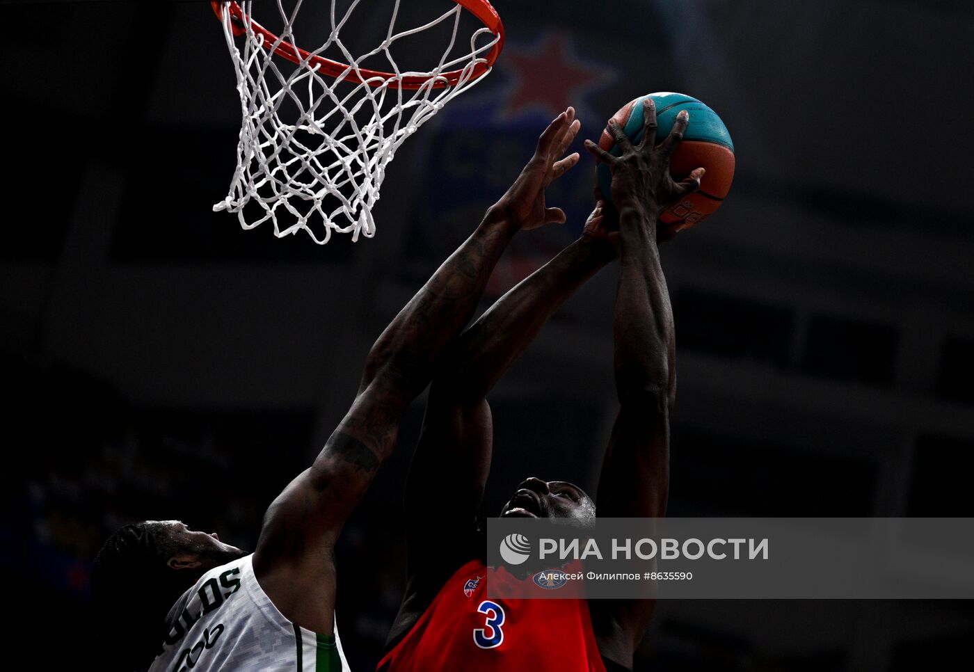 Баскетбол. Единая лига ВТБ. Матч ЦСКА - УНИКС