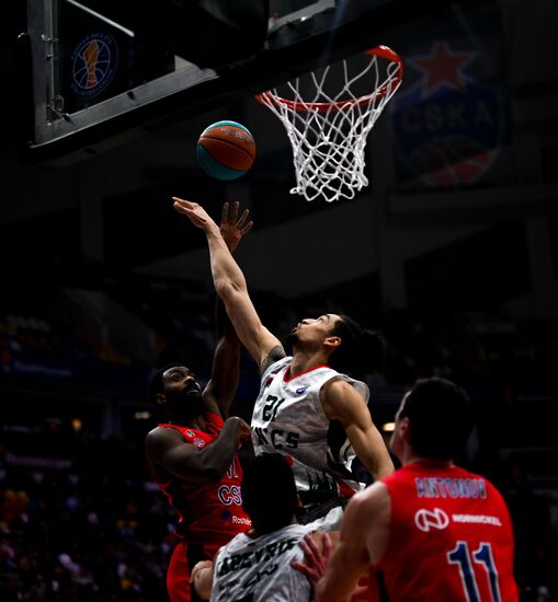 Баскетбол. Единая лига ВТБ. Матч ЦСКА - УНИКС