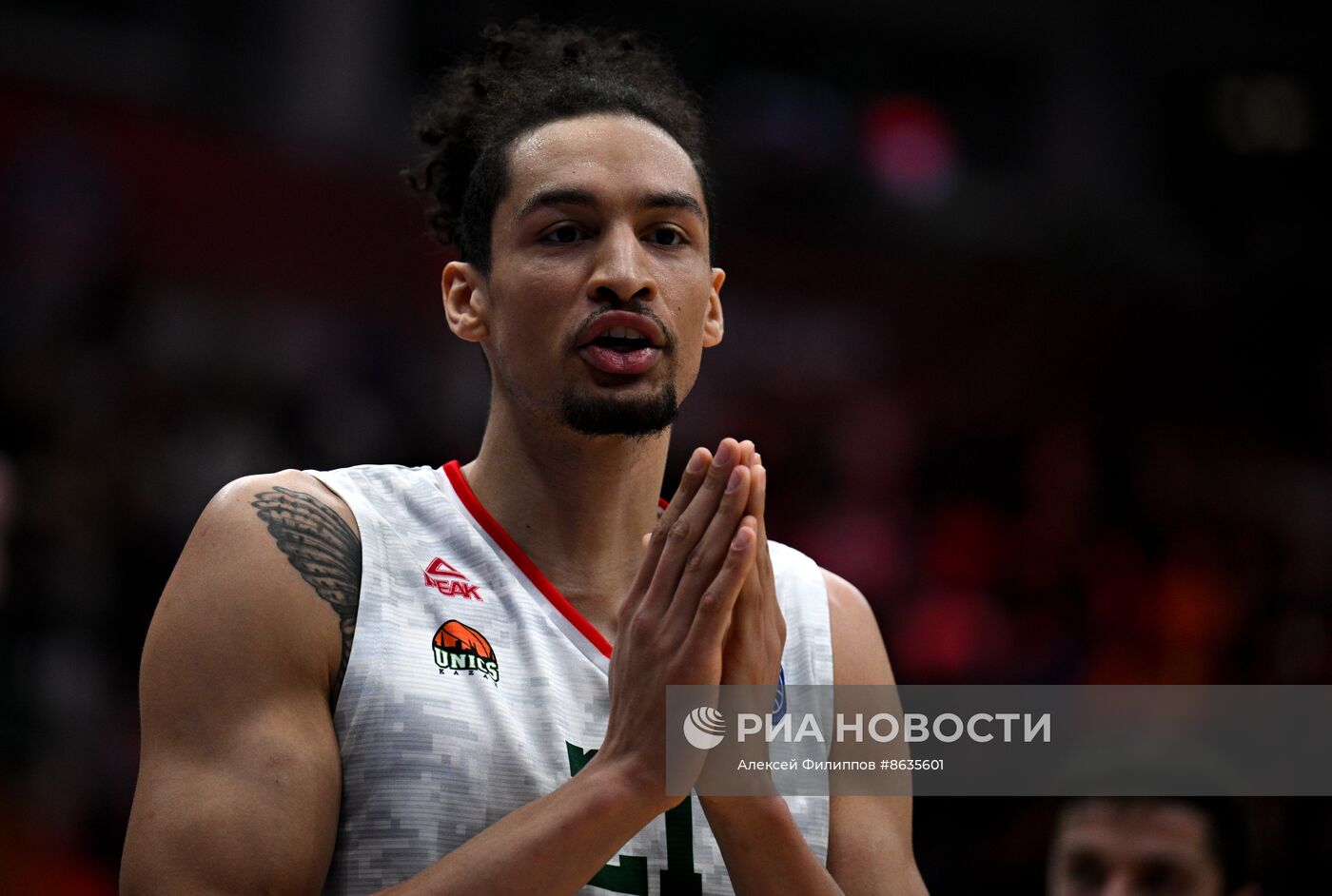 Баскетбол. Единая лига ВТБ. Матч ЦСКА - УНИКС