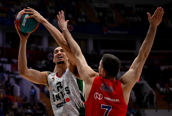 Баскетбол. Единая лига ВТБ. Матч ЦСКА - УНИКС