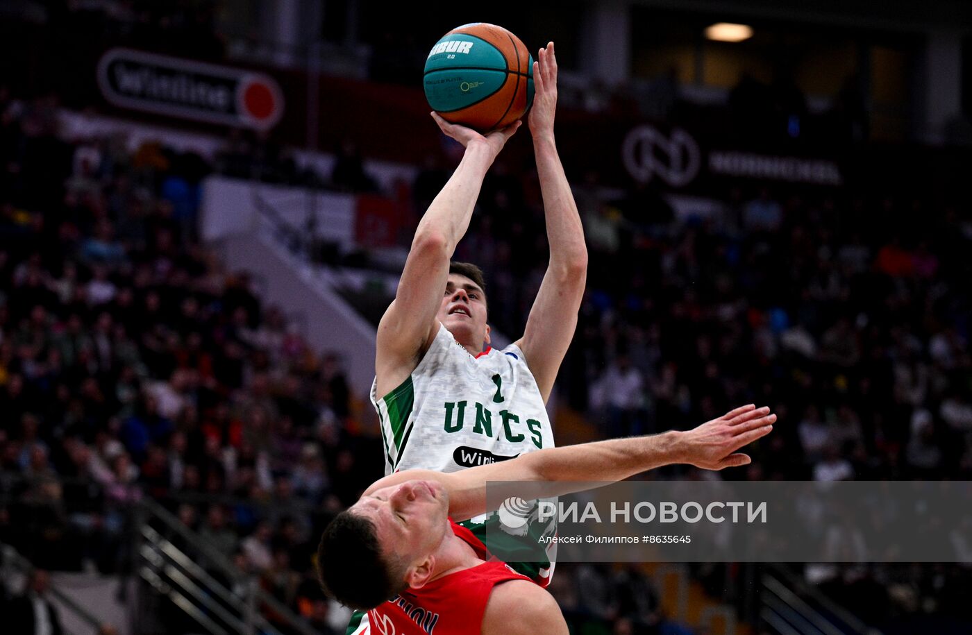 Баскетбол. Единая лига ВТБ. Матч ЦСКА - УНИКС