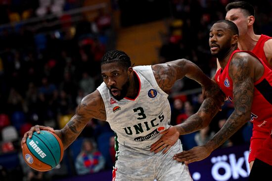 Баскетбол. Единая лига ВТБ. Матч ЦСКА - УНИКС