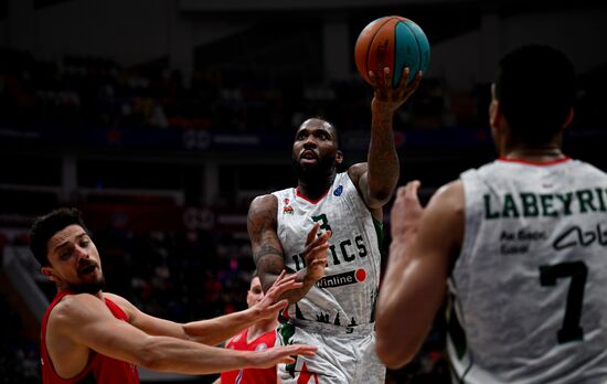 Баскетбол. Единая лига ВТБ. Матч ЦСКА - УНИКС