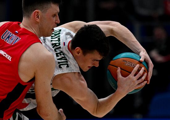 Баскетбол. Единая лига ВТБ. Матч ЦСКА - УНИКС