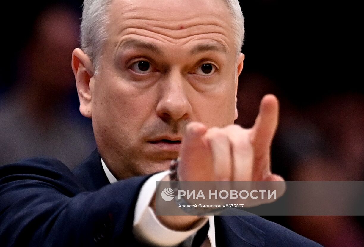 Баскетбол. Единая лига ВТБ. Матч ЦСКА - УНИКС