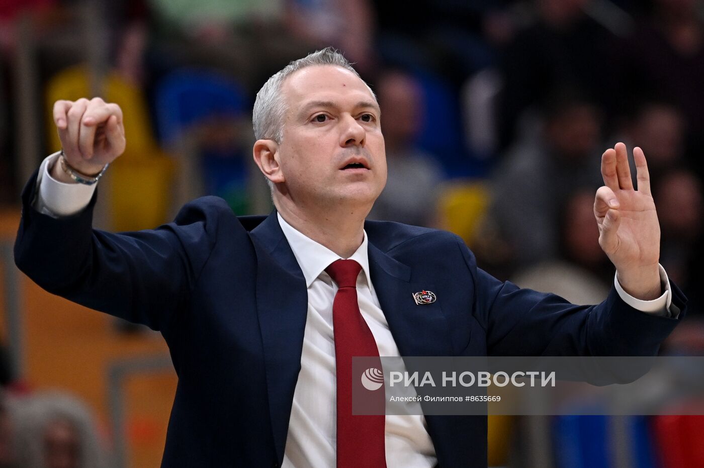 Баскетбол. Единая лига ВТБ. Матч ЦСКА - УНИКС