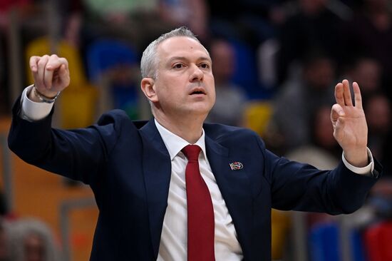 Баскетбол. Единая лига ВТБ. Матч ЦСКА - УНИКС