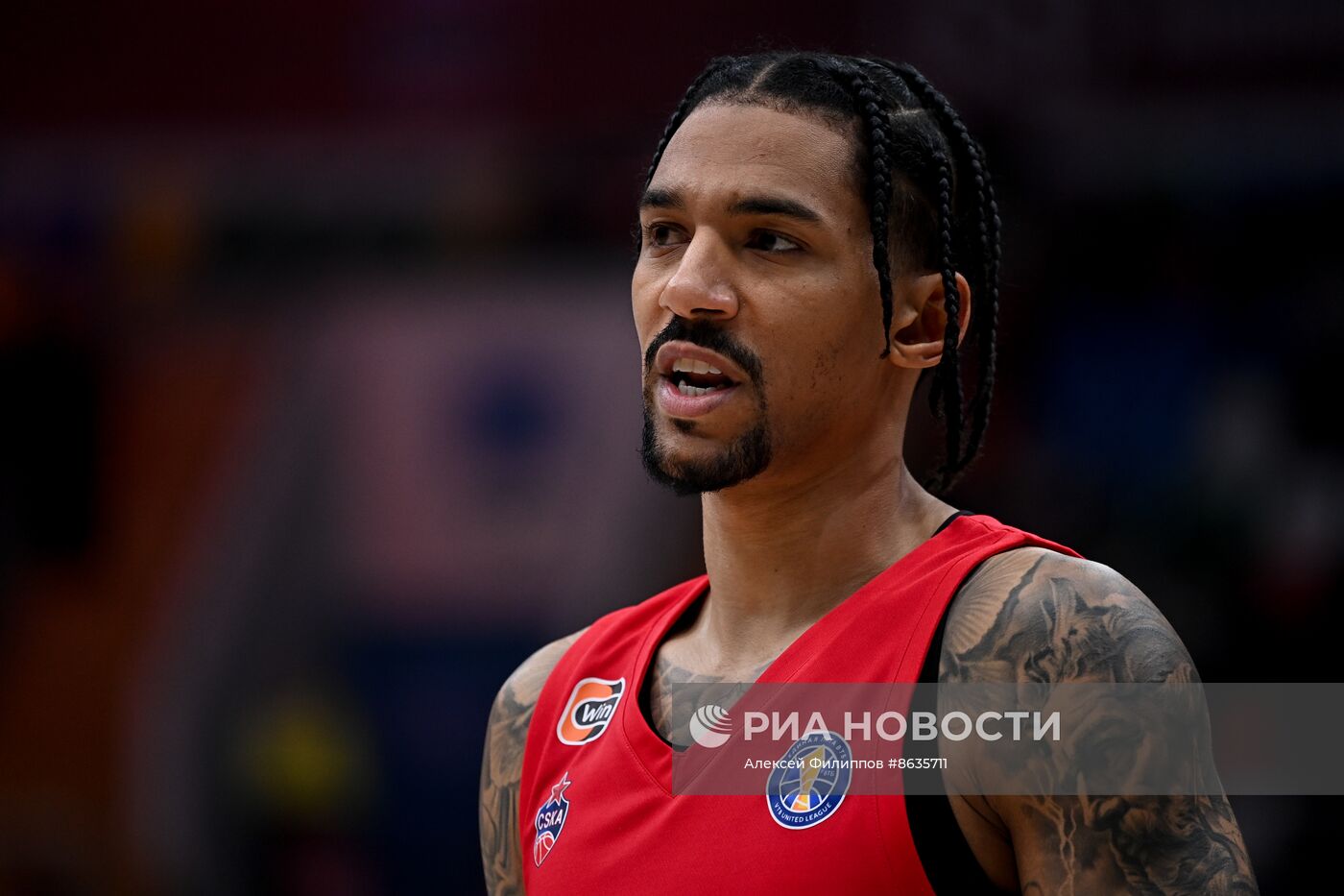 Баскетбол. Единая лига ВТБ. Матч ЦСКА - УНИКС