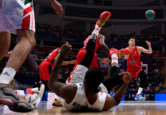 Баскетбол. Единая лига ВТБ. Матч ЦСКА - УНИКС