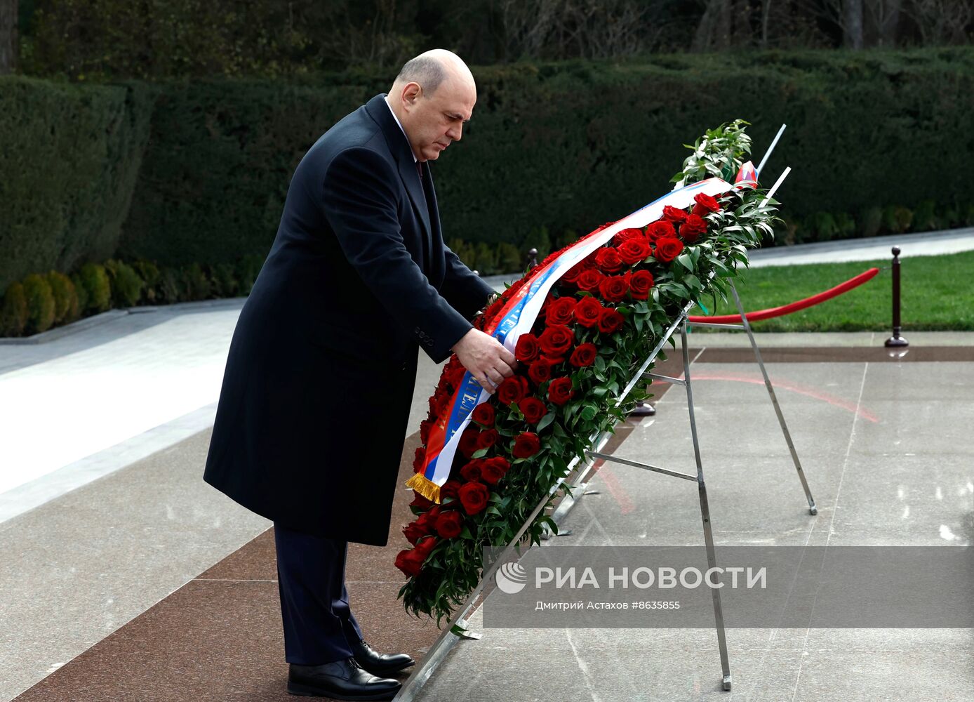 Рабочий визит премьер-министра РФ М. Мишустина в Азербайджаy. День второй