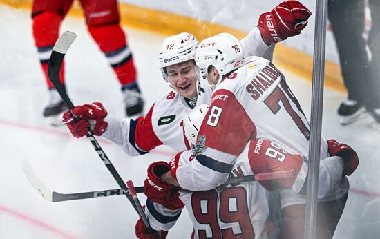 Хоккей. КХЛ. Матч ЦСКА - "Локомотив"