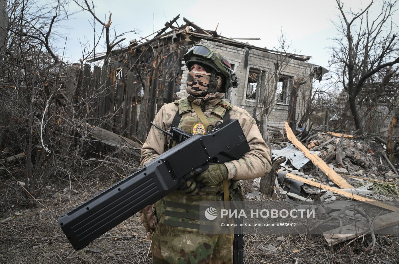 Гуманитарное разминирование Авдеевки отдельной инженерной бригадой ЦВО