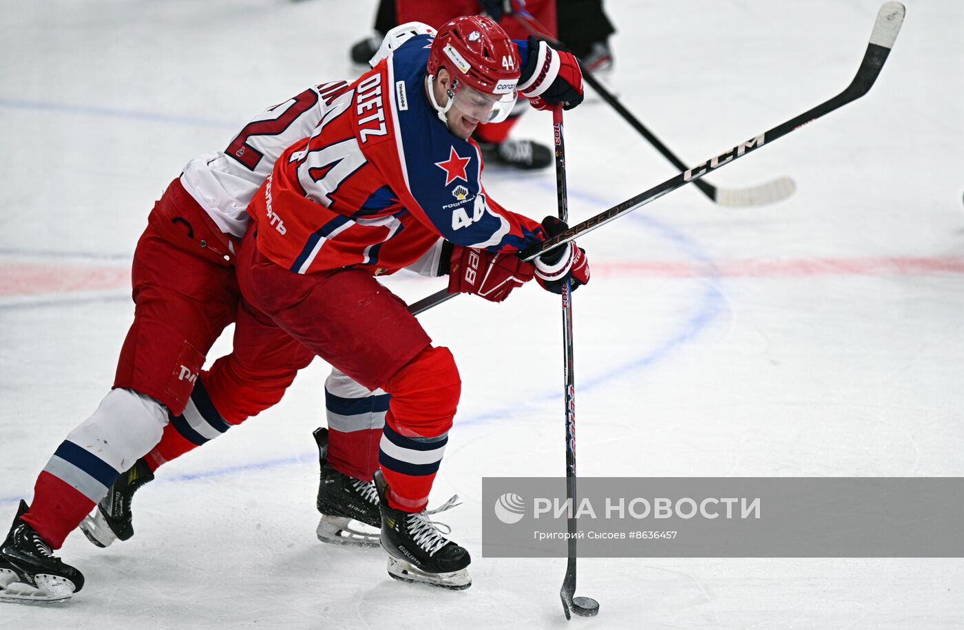 Хоккей. КХЛ. Матч ЦСКА - "Локомотив"