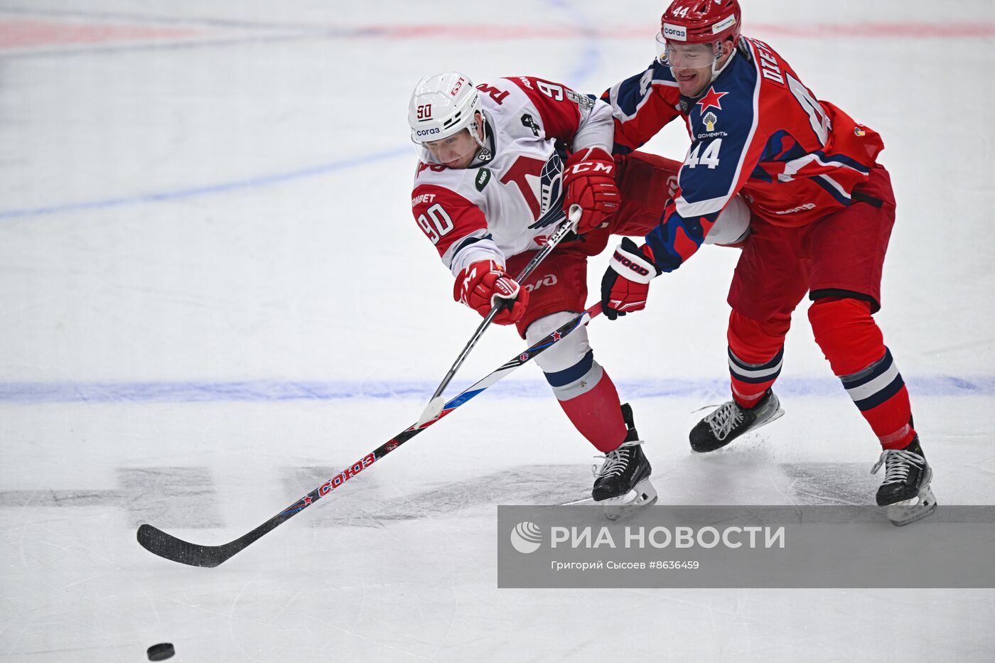 Хоккей. КХЛ. Матч ЦСКА - "Локомотив"