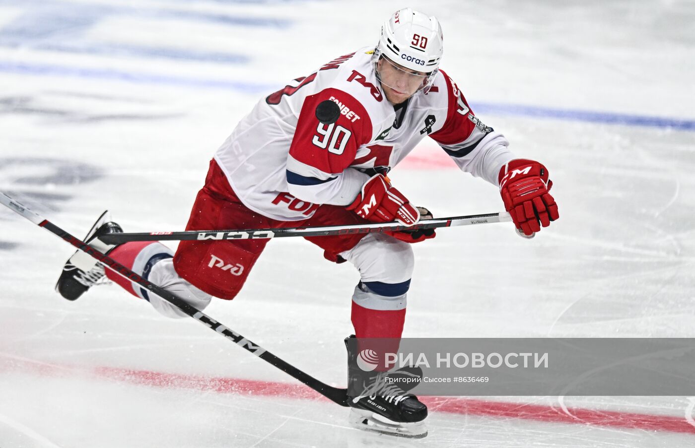 Хоккей. КХЛ. Матч ЦСКА - "Локомотив"