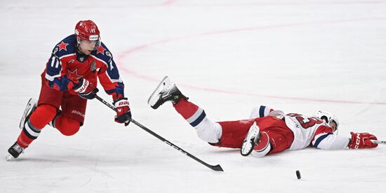 Хоккей. КХЛ. Матч ЦСКА - "Локомотив"